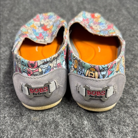 Skechers Gray and Multicolor Slip-On Shoes - Picture 3 of 6